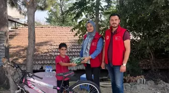9 Yaşındaki Cesur Çocuğun Bisiklet Hayali Gerçekleşti