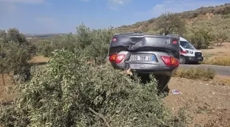 Hatay'da Takla Atan Otomobilde 3 Yaralı