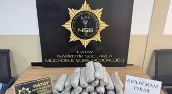 Hatay'da Uyuşturucu Operasyonunda 2 Tutuklama