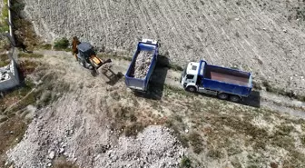Mileyha Sulak Alanı'ndaki Kaçak Molozlar Kaldırıldı
