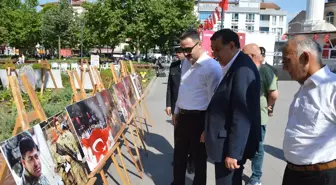 Havza'da 15 Temmuz Konulu Fotoğraf Sergisi Açıldı