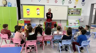 Havza'da Anaokulu Öğrencilerine Mahremiyet Eğitimi Verildi