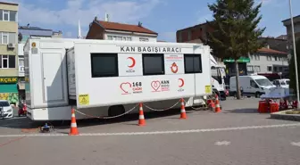 Türk Kızılay Havza'da Kan Bağışı Çalışması Düzenledi