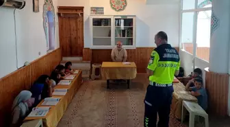 Havza'da Yaz Kur'an Kurslarında Trafik Eğitimi
