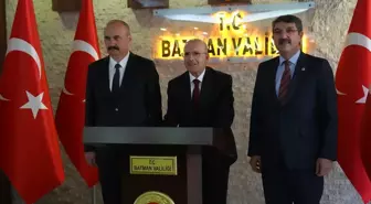 Bakan Şimşek Batman Valiliğini Ziyaret Etti
