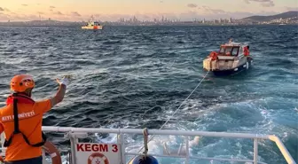 Heybeliada Açıklarında Sürüklenen Tekne Kıyı Emniyeti Ekiplerince Kurtarıldı