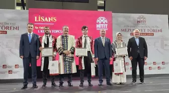 Hitit Üniversitesinde Mezuniyet Töreni Coşkusu