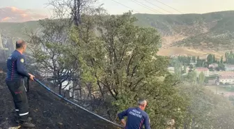 Bitlis Hizan'da Anız Yangını Söndürüldü