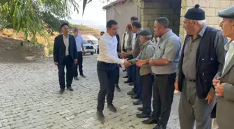 Hizan Kaymakamı Sait Muhammed Bilgin Köy Ziyaretlerine Devam Ediyor