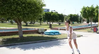 Buz Pateni Sporcusu Gökçen Bahadır, Çocukluk Hayalini Gerçekleştiriyor