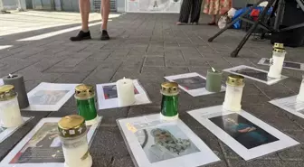 Hollandalı Sağlık Çalışanlarından İsrail'e Karşı Protesto