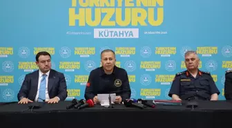 İçişleri Bakanı Ali Yerlikaya, Kütahya'da 'Türkiye'nin Huzuru Toplantısı'nın ardından konuştu Açıklaması