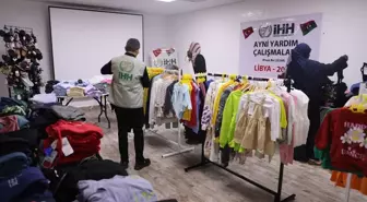 İHH, Libya'daki Sudanlı Sığınmacılara Yardımda Bulundu