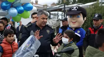 7 Yaşındaki Lösemi Hastası Sıraç'ın Polis Olma Hayali Gerçekleşti