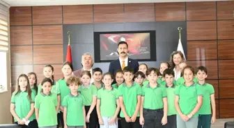 Emlak Konut Ergene Vadisi İlkokulu Öğrencilerinden Çorlu Adliyesi Ziyareti