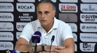 İmaj Altyapı Vanspor Maçında Kutlu'dan Oyunculara Teşekkür