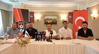 İmaj Altyapı Vanspor'dan Transfer Açıklamaları