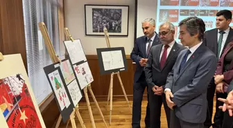 İngiltere'de yaşayan Türk çocuklar, 15 Temmuz'u resimle anlattı