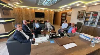 Kaymakam Kasman'dan MHP İl Başkanı'na Veda Ziyareti