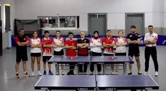 İşitme Engelli Masa Tenisi Milli Takımı Tokyo'ya Madalya Hedefiyle Hazırlanıyor