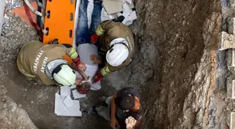 İskenderun'da İnşaat Halindeki Binadan Düşen Kişi Yaralandı
