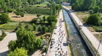 Isparta'da Anamas Trail Koşusu Tamamlandı