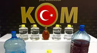 Isparta'da Kaçak ve Sahte Alkol Operasyonu