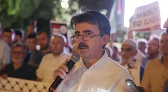 Çorum'da İsrail'in Filistin Ablukasına Protesto