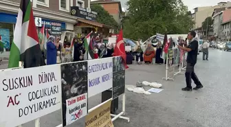 Niksar'da Gazze İçin Protesto Gösterisi