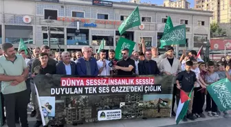 Şırnak'ta Gazze Saldırılarına Protesto