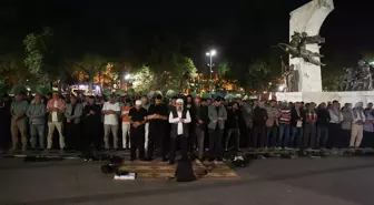 İslami Dayanışma Platformu'ndan Gazze'ye Destek Eylemi