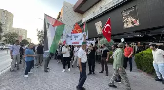 Konya'da İsrail Karşıtı Protesto