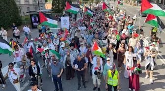 Stockholm'de Gazze Protestosu: İsrail'in Saldırıları Kınandı