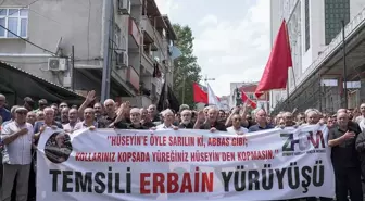 Kerbela Şehitleri Anısına Erbain Merasimi
