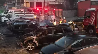 Ataşehir'de 10 Araç Kundaklandı, 2 Şüpheli Adliyeye Sevk Edildi