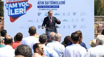 İBB, Kilyos Havzası Atık Su Tünelleri Kazı Çalışmalarına Başladı