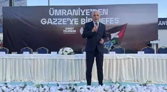 İstanbul'da 'Ümraniye'den Gazze'ye bir nefes' söyleşisi düzenlendi