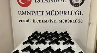 Pendik'te Yasa Dışı Silah Ticareti Operasyonu: 3 Gözaltı