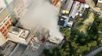 İstanbul Üniversitesi-Cerrahpaşa'da Depo Yangını