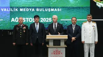 İstanbul Valisi Gül, kentte yılın 7 aylık dönemine ilişkin emniyet verilerini açıkladı Açıklaması