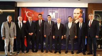 İYİ Parti Heyeti TÜRMOB'u Ziyaret Etti