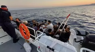 Dikili Açıklarında 81 Düzensiz Göçmen Yakalandı