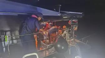Urla Açıklarında Rahatsızlanan Kişi Sahil Güvenlik Tarafından Tahliye Edildi