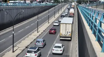 Turgutlu'da Kurban Bayramı Nedeniyle Trafik Yoğunluğu