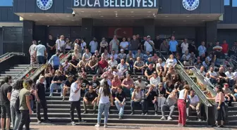 Buca'da Grev Nedeniyle Biriken Çöpler ve Tepkiler