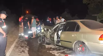 Ödemiş'te Otomobil Çarpışması: 4 Yaralı