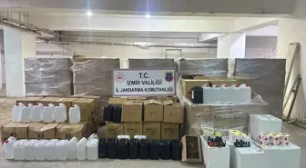 İzmir'de Kaçakçılık Operasyonu: 7 Ton Etil Alkol Ele Geçirildi