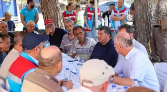 İzmir Bayındır'da Yangın Sonrası Hasar Tespit Çalışmaları Başlatıldı