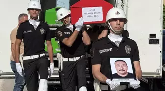 İzmir'deki orman yangınında şehit olan dozer operatörü İbrahim Demir'in cenazesi, Konya'da defnedildi