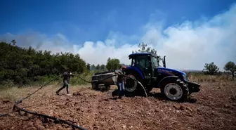İzmir'de Yangınlarla Mücadelede Köylülerin Destanı